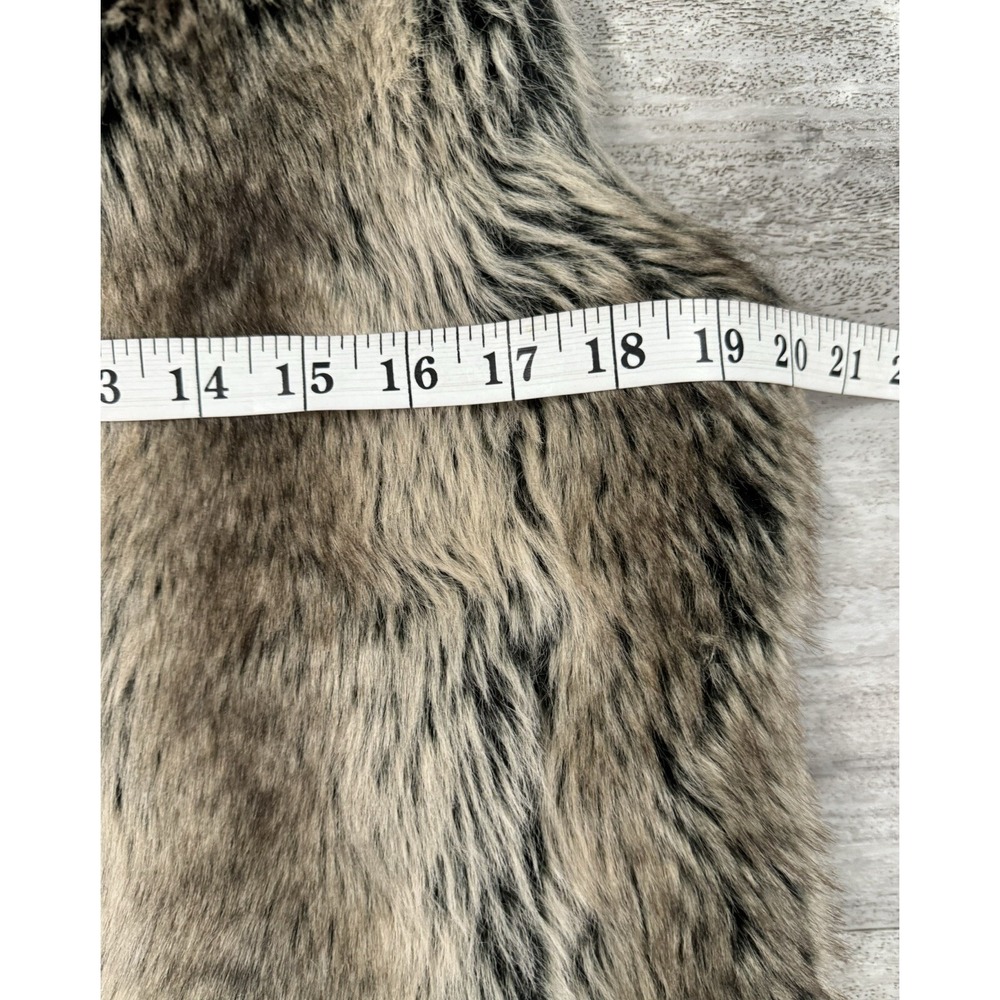 Blassport Reversible Faux Fur Womens Full Zip Vest Size Small Great Condition - Picture 3 of 8